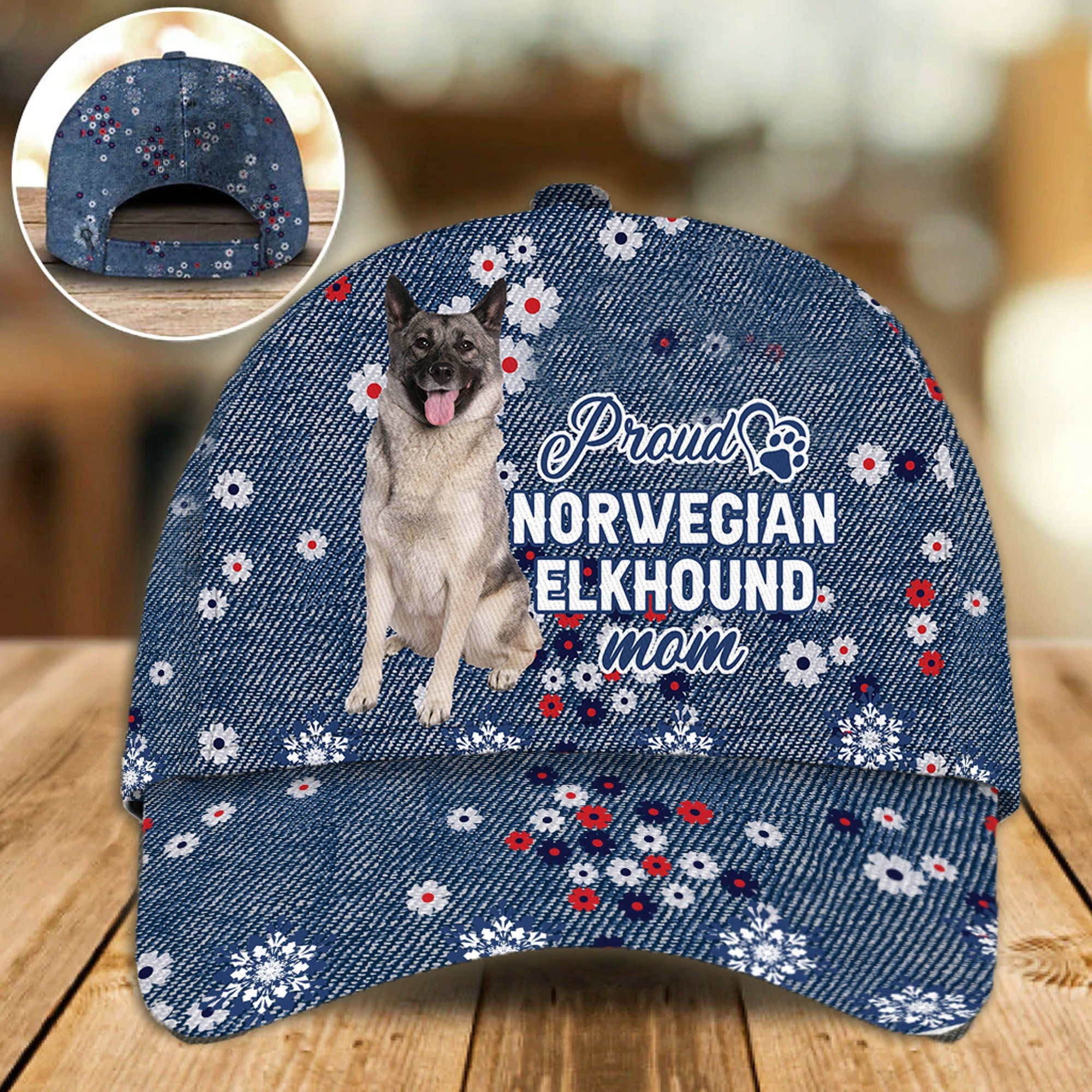 NORWEGIAN ELKHOUND - PROUD MOM - CAP - Animals Kind