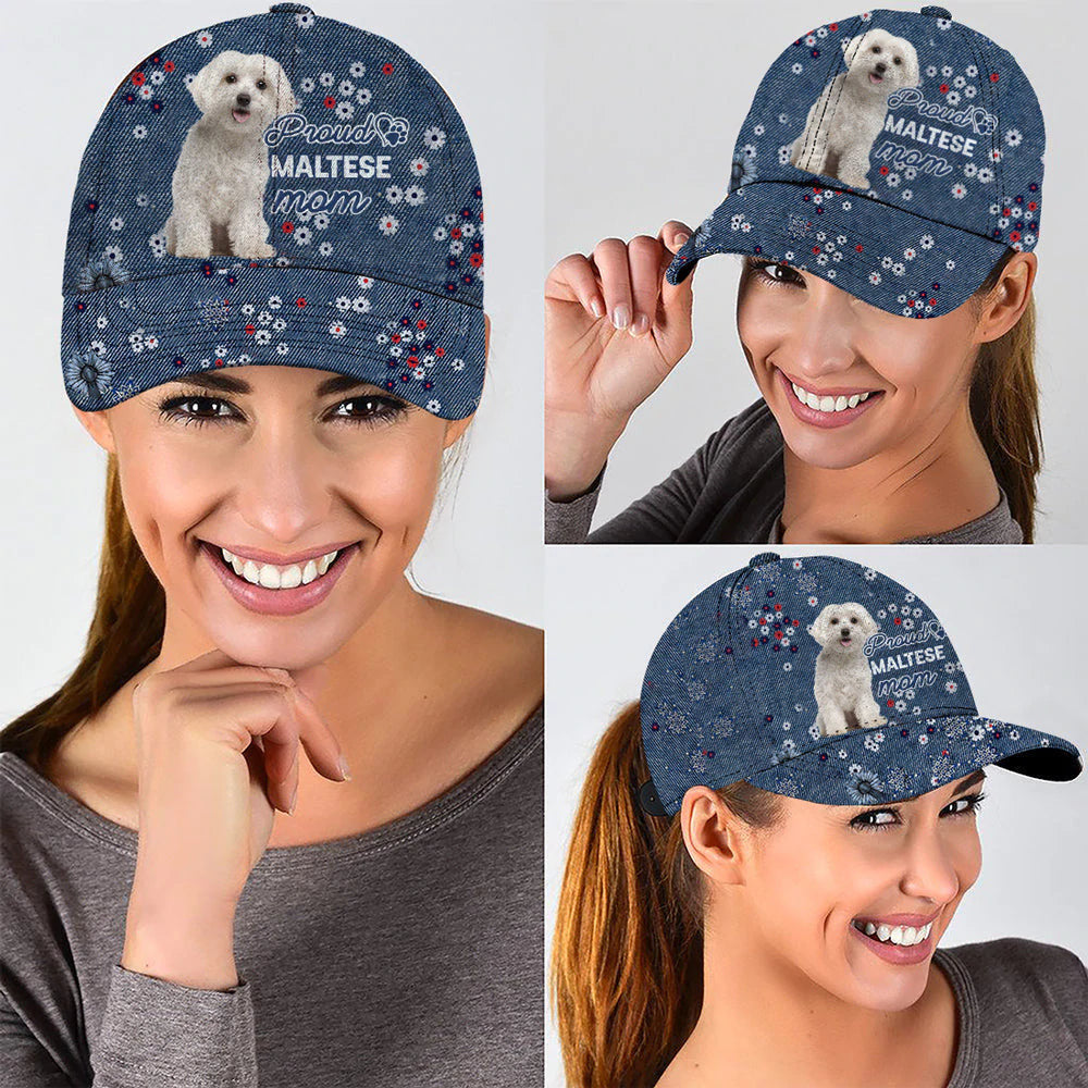MALTESE 3 - PROUD MOM - CAP - Animals Kind