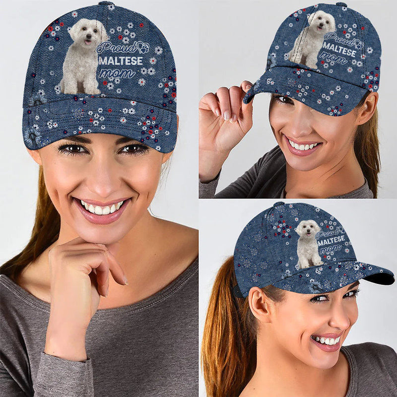 MALTESE 3 - PROUD MOM - CAP - Animals Kind