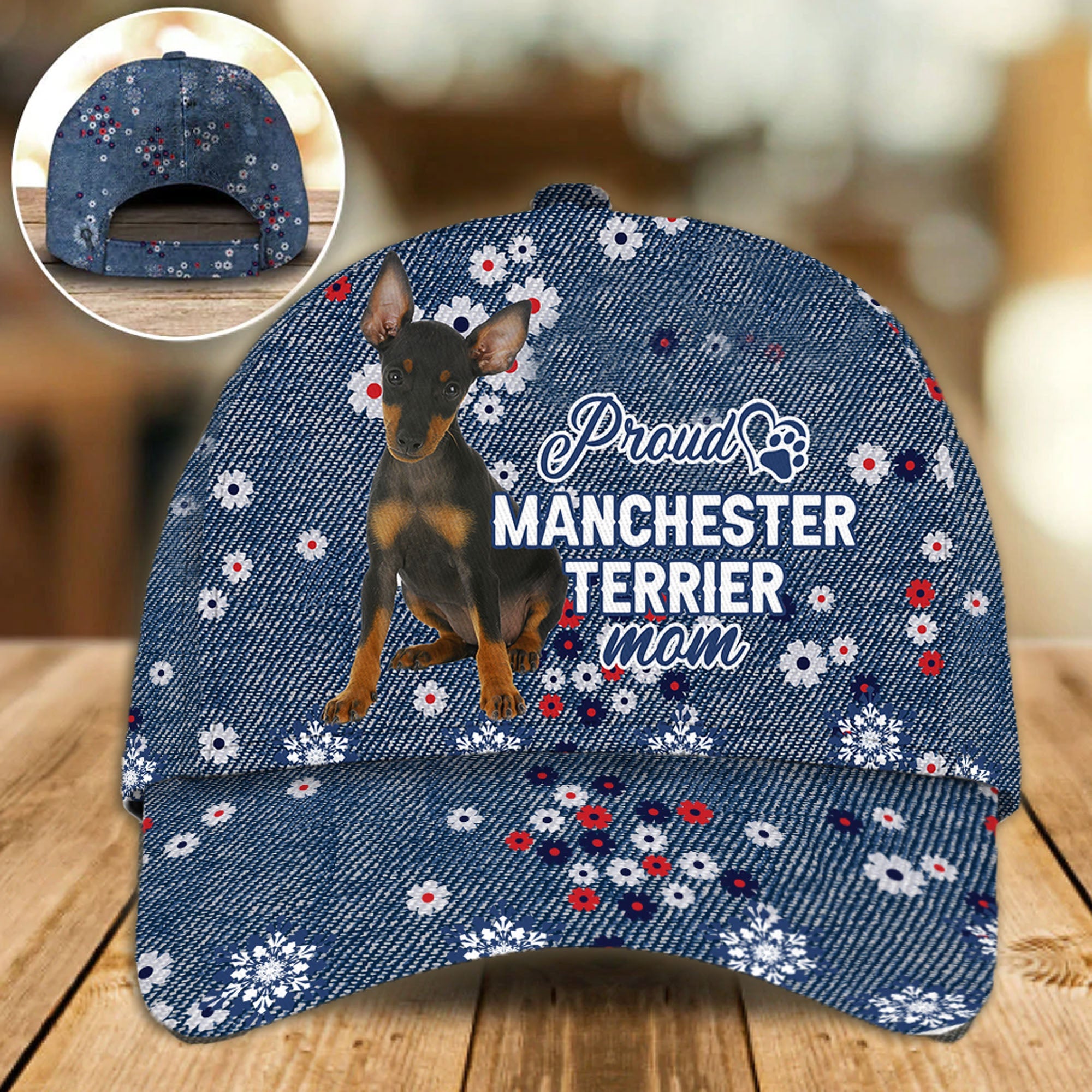 MANCHESTER TERRIER (TOY) - PROUD MOM - CAP - Animals Kind