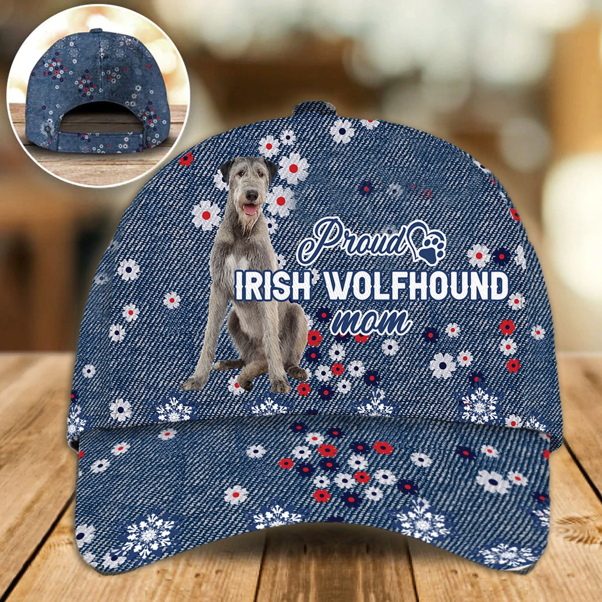 IRISH WOLFHOUND - PROUD MOM - CAP - Animals Kind