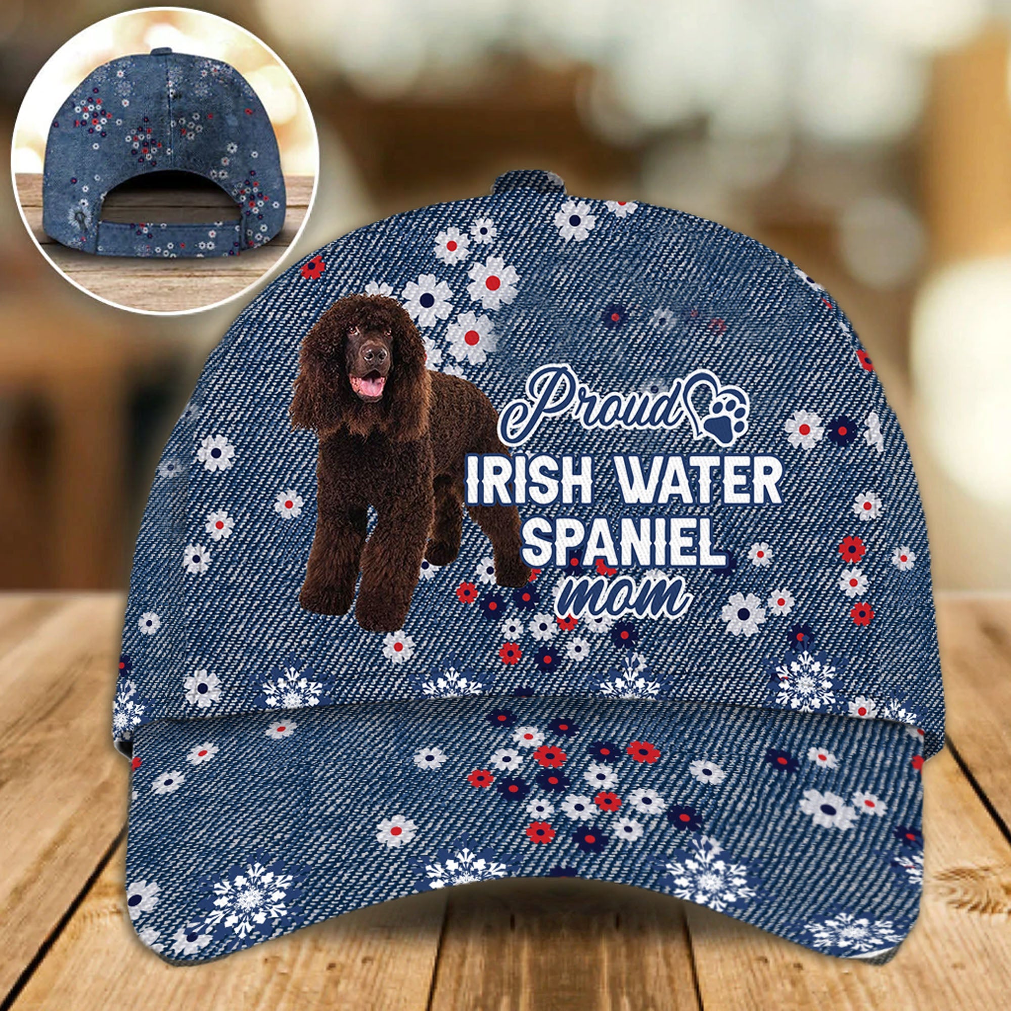IRISH WATER SPANIEL - PROUD MOM - CAP - Animals Kind