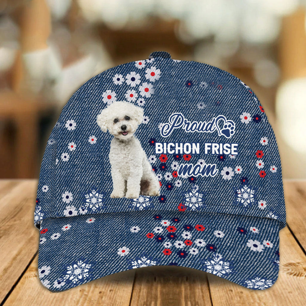 BICHON FRISE 2 - PROUD MOM - CAP