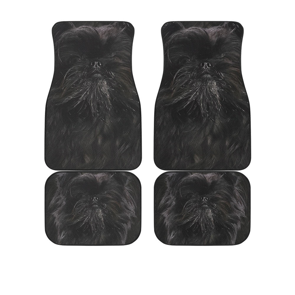 Affenpinscher Dog Funny Face Car Floor Mats 119