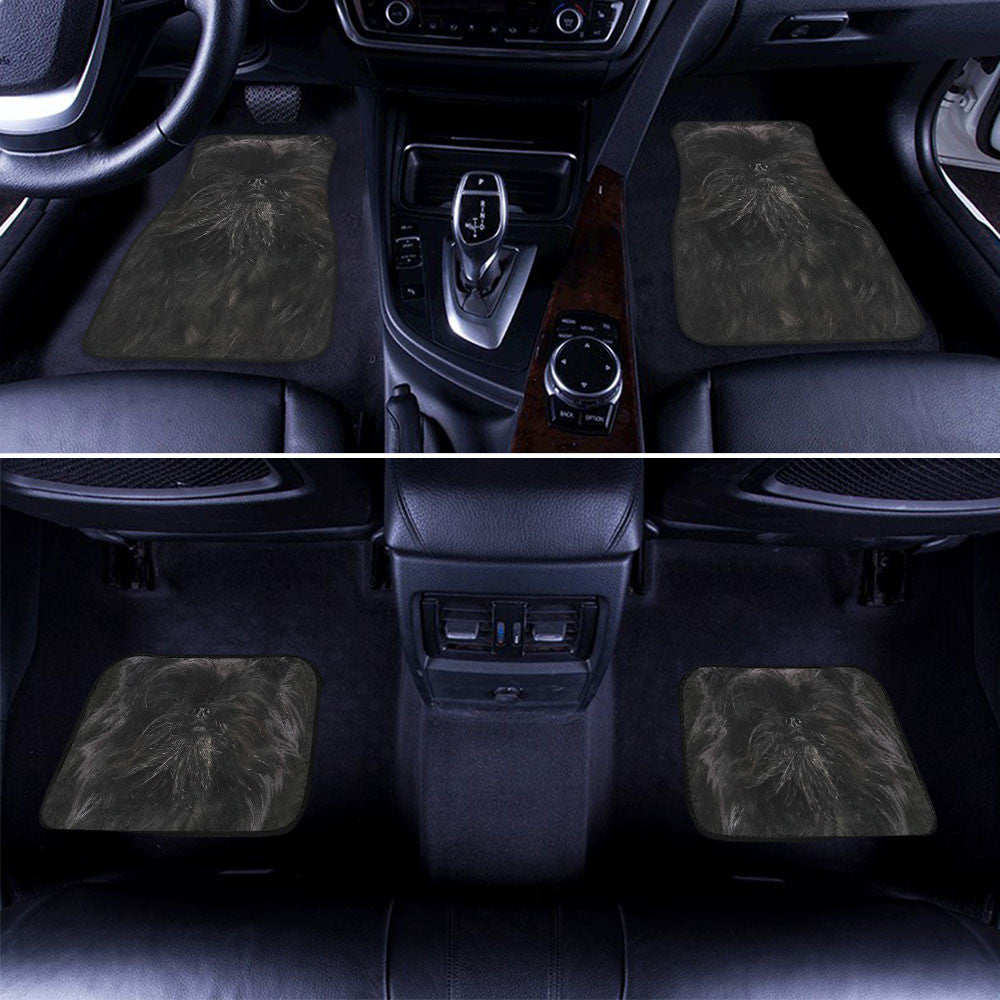 Affenpinscher Dog Funny Face Car Floor Mats 119