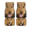 Airedale Terrier Dog Funny Face Car Floor Mats 119