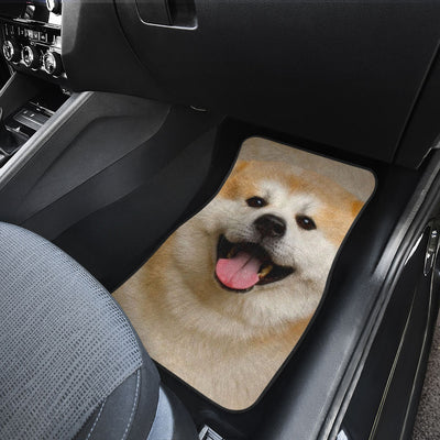 Akita Inu Dog Funny Face Car Floor Mats 119