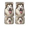 Alaskan Malamutes Dog Funny Face Car Floor Mats 119