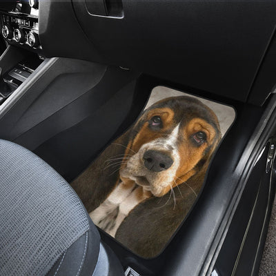 Basset Hound Dog Funny Face Car Floor Mats 119