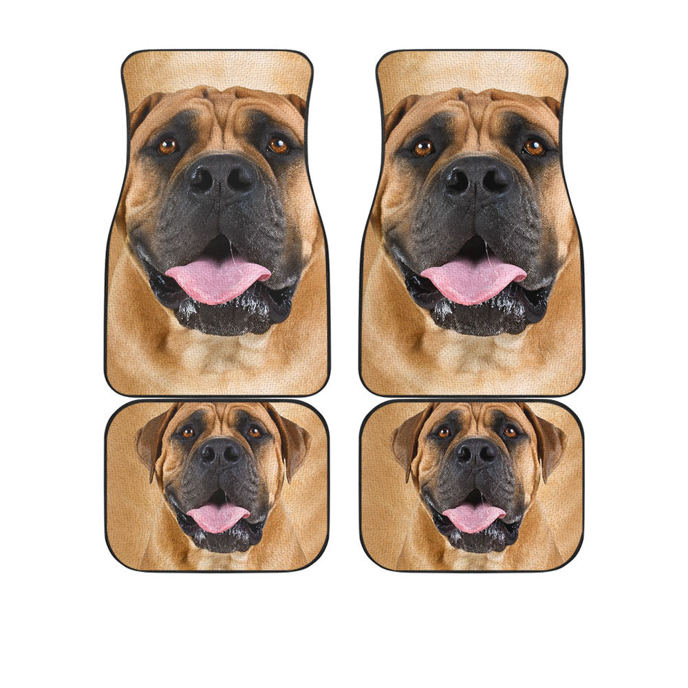 Boerboel Dog Funny Face Car Floor Mats 119