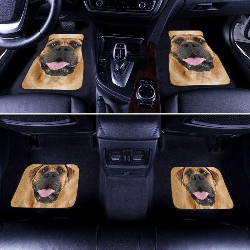 Boerboel Dog Funny Face Car Floor Mats 119