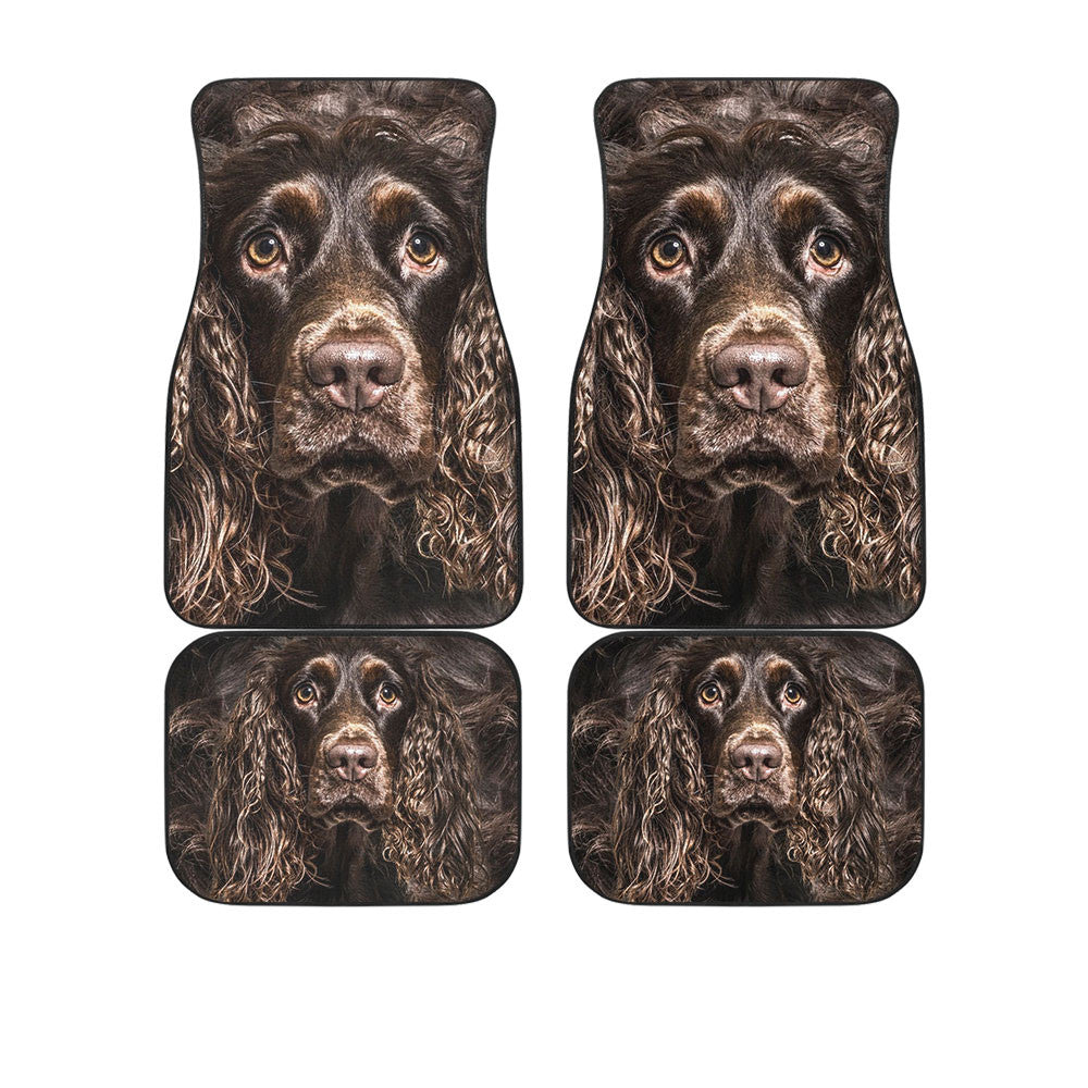 Boykin Spaniel Dog Funny Face Car Floor Mats 119