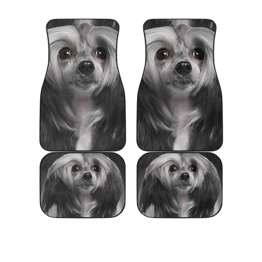 Chinese Crested Funny Face Car Floor Mats 119