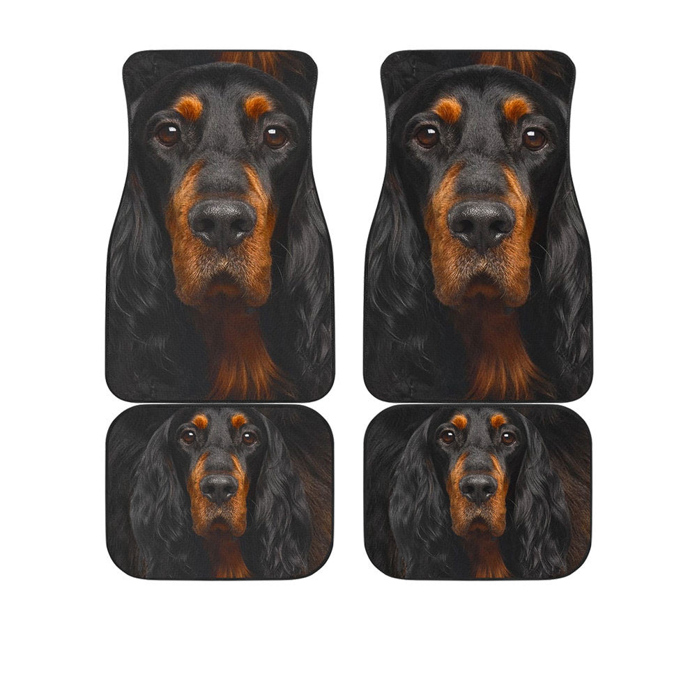 English Setter Funny Face Car Floor Mats 119