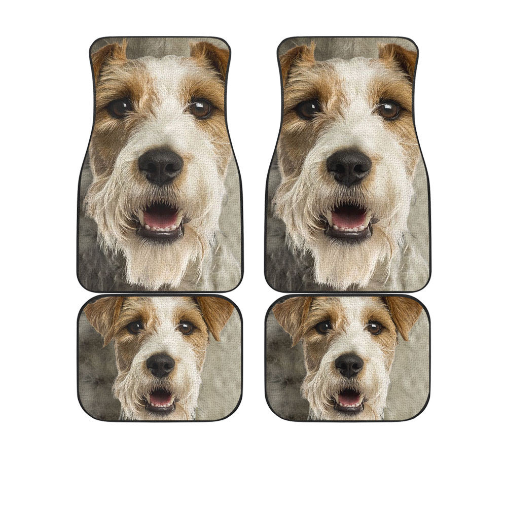 Fox Terrier Funny Face Car Floor Mats 119