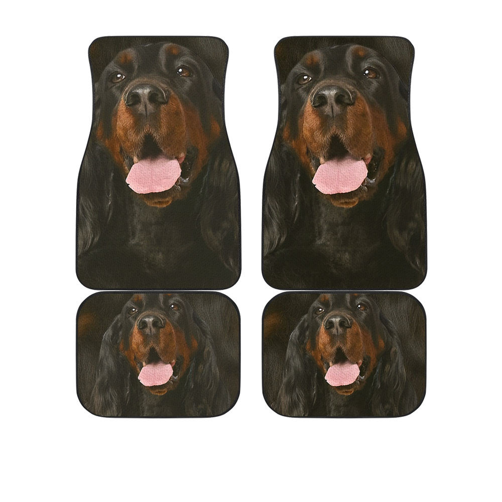 Gordon Setter Funny Face Car Floor Mats 119