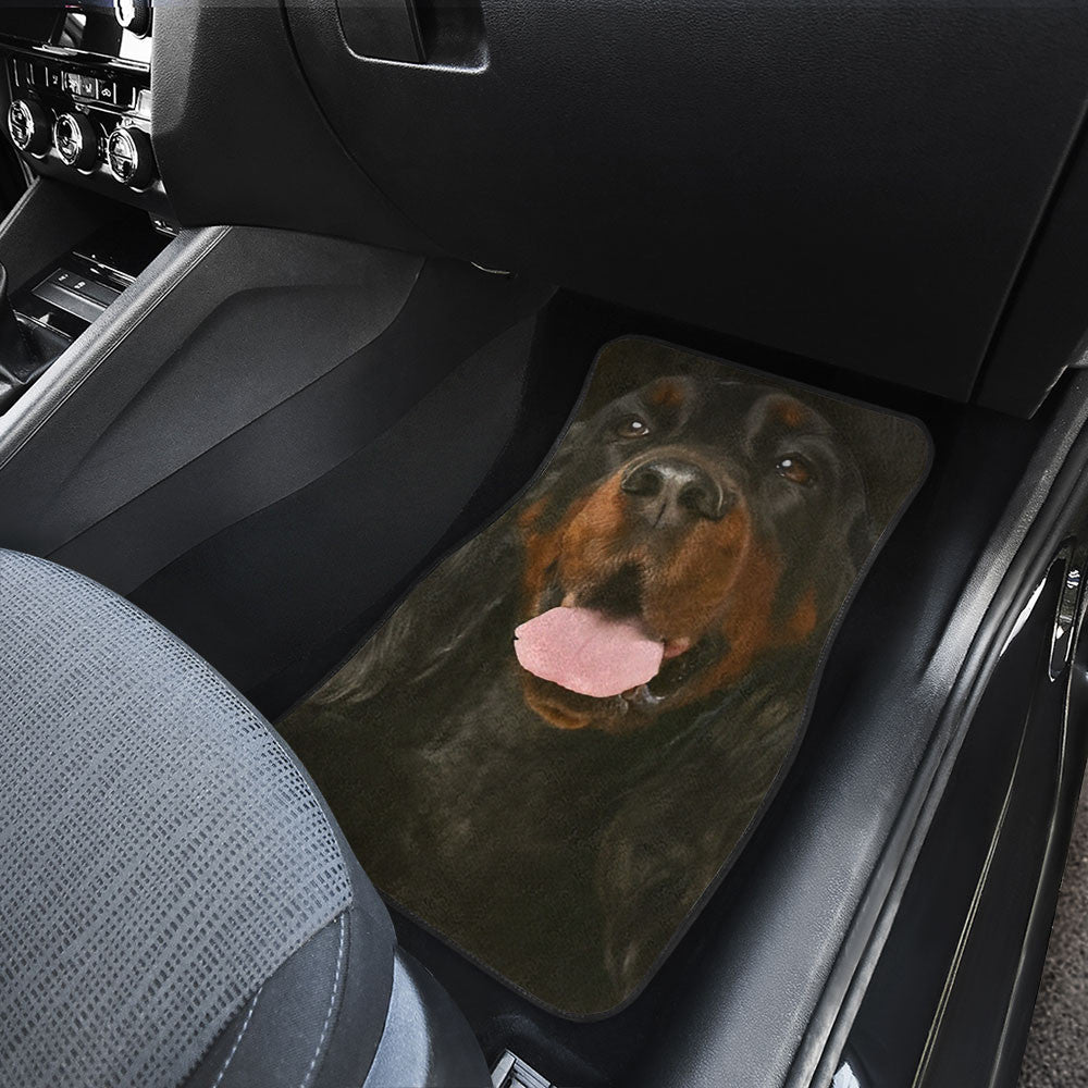 Gordon Setter Funny Face Car Floor Mats 119