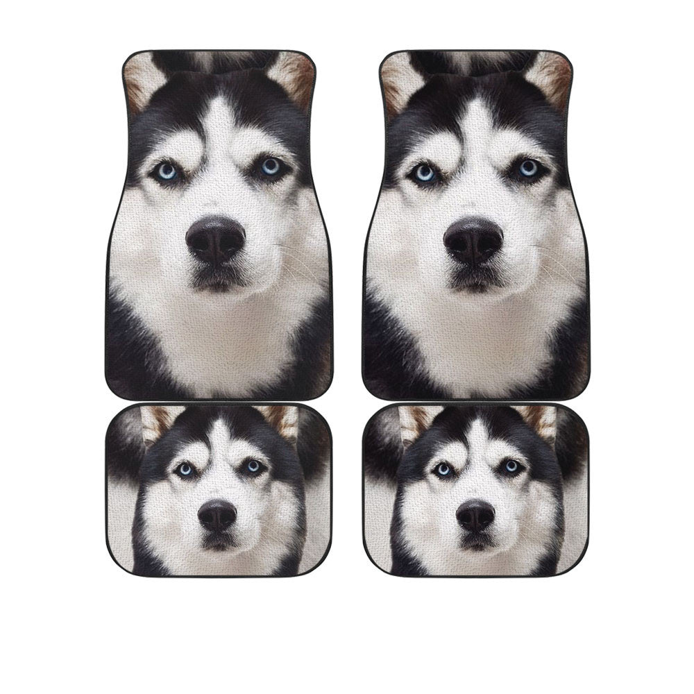 Husky Funny Face Car Floor Mats 119