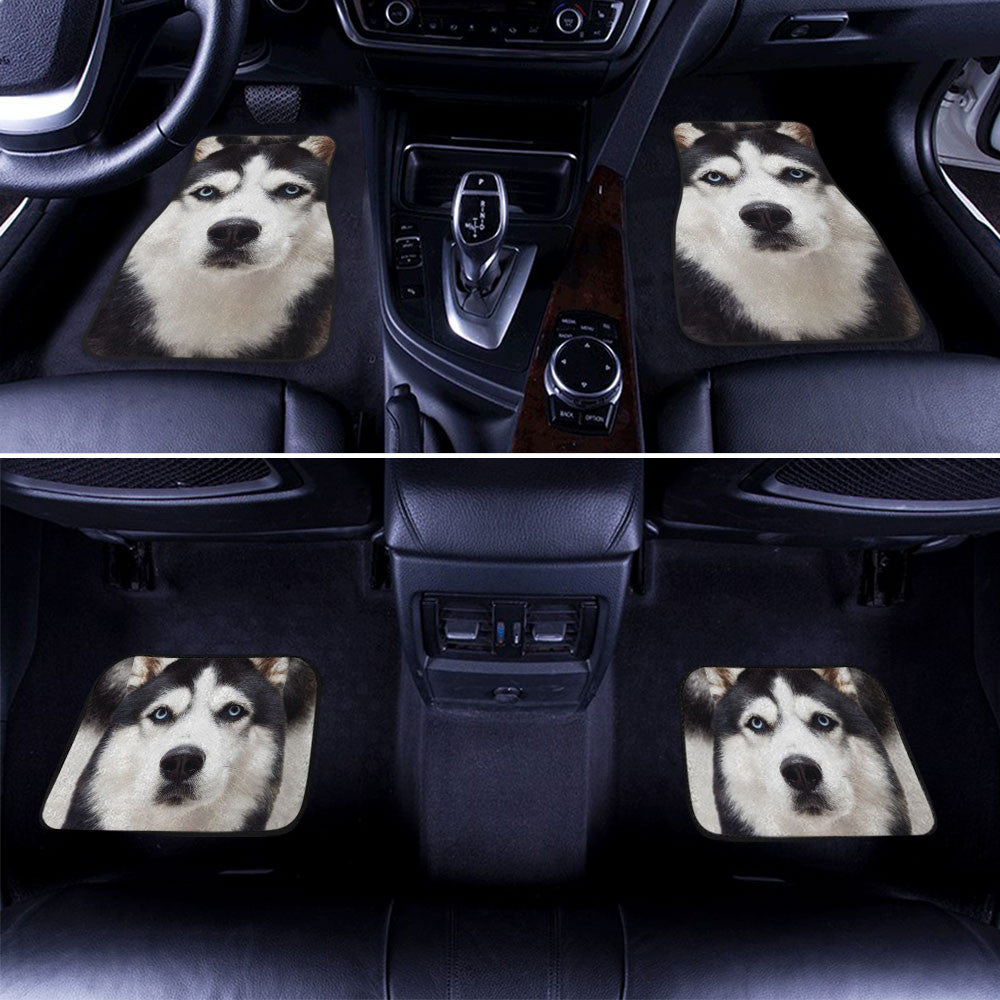 Husky Funny Face Car Floor Mats 119