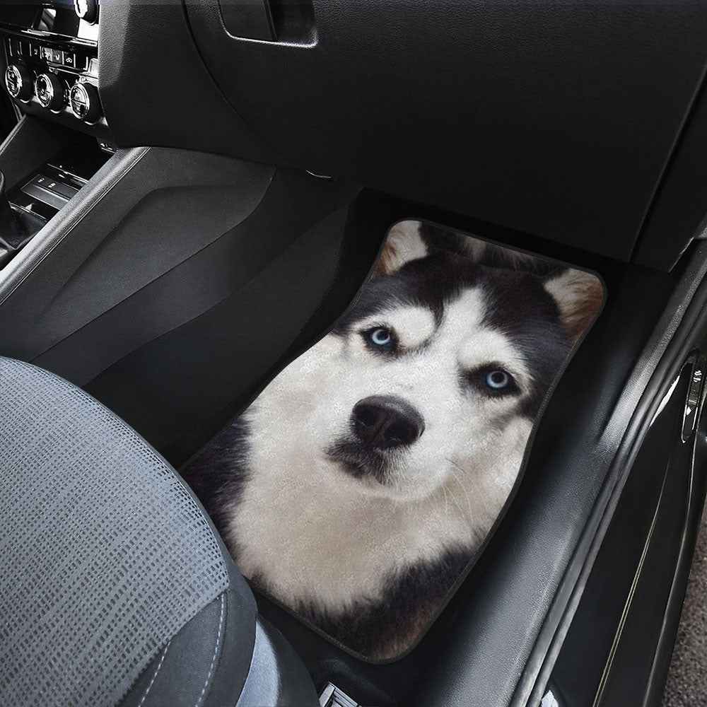 Husky Funny Face Car Floor Mats 119