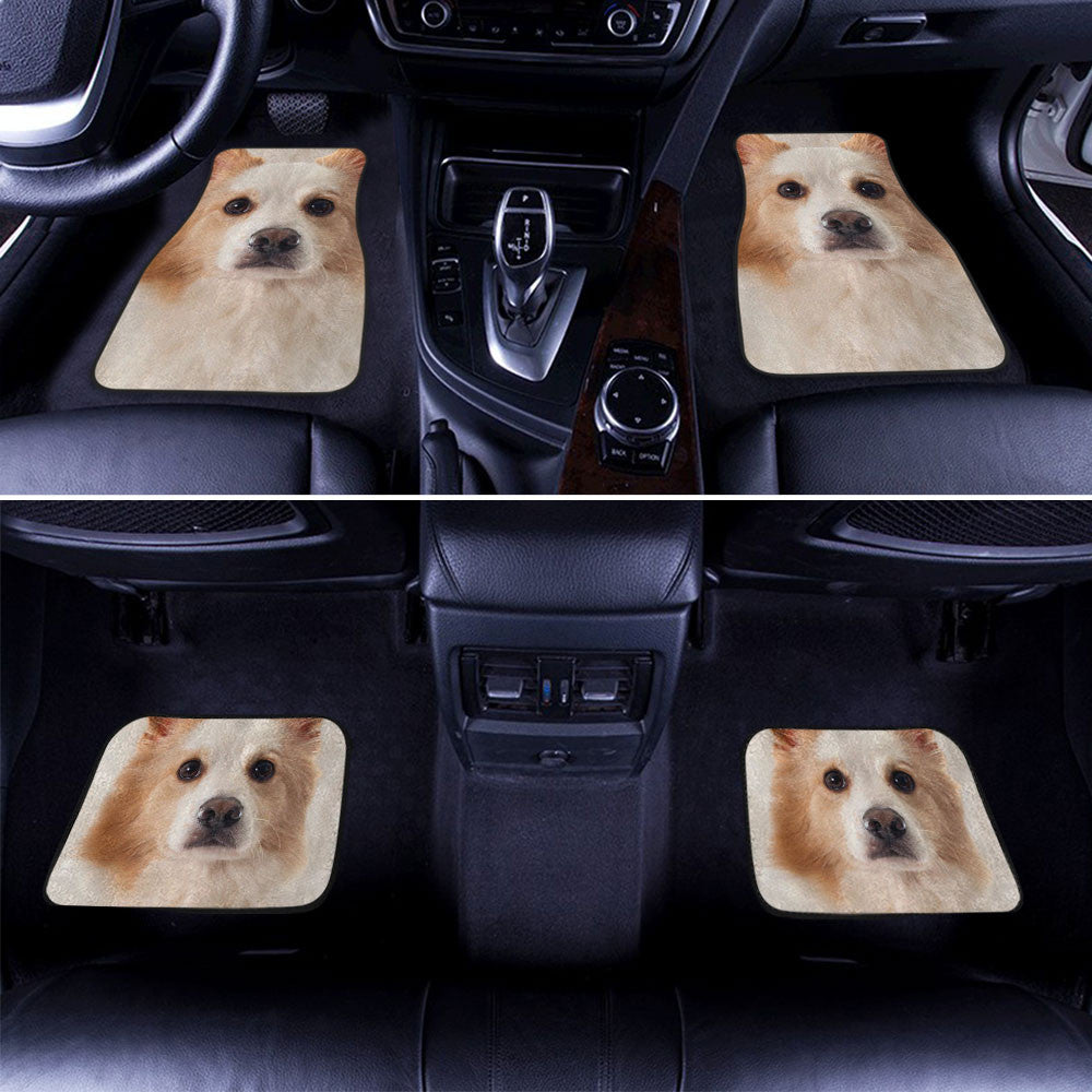 Icelandic Sheepdog Funny Face Car Floor Mats 119