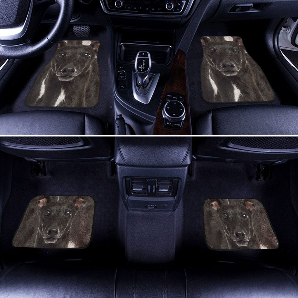 Italian Greyhound Funny Face Car Floor Mats 119