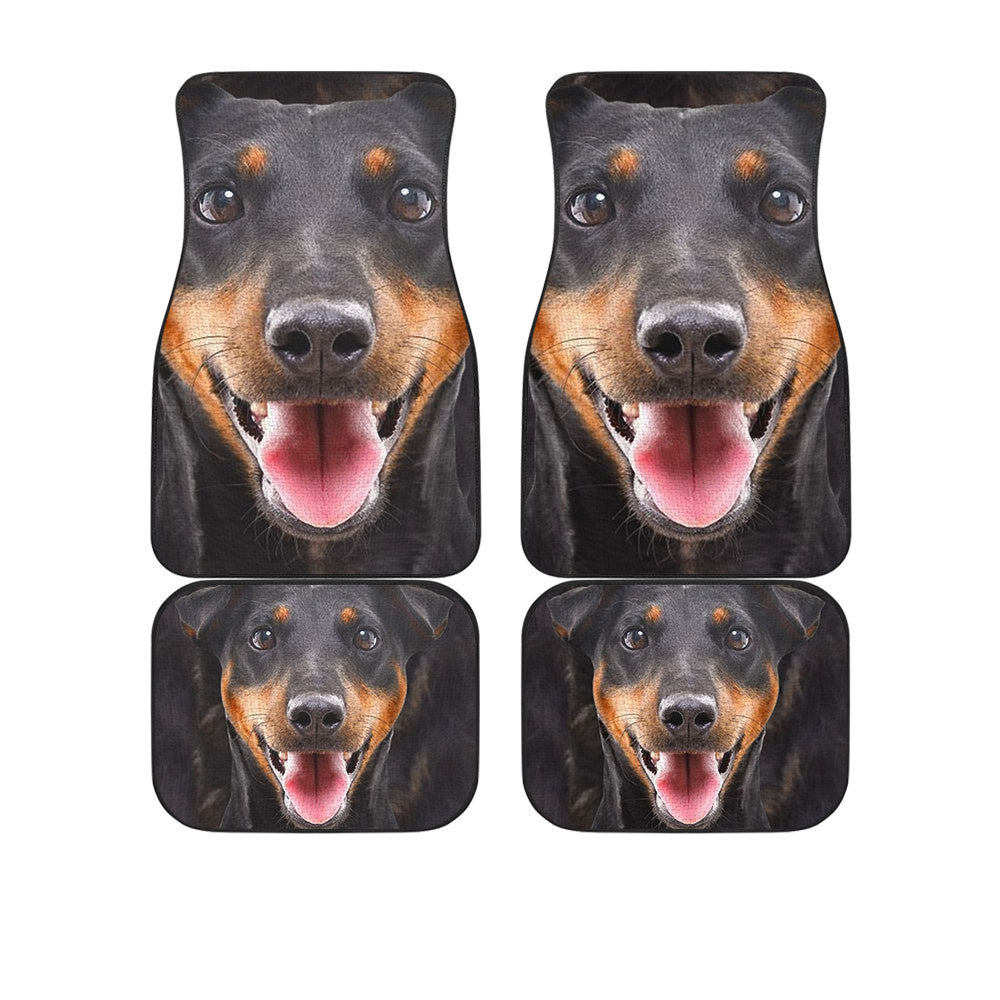Jagdterrier Funny Face Car Floor Mats 119