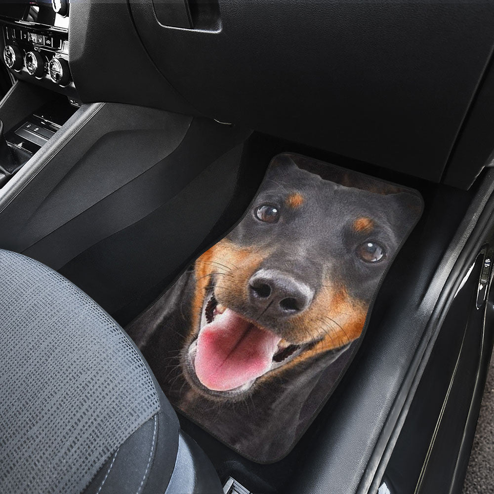 Jagdterrier Funny Face Car Floor Mats 119