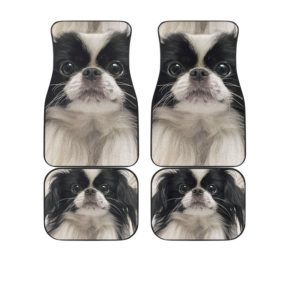 Japanese Chin Funny Face Car Floor Mats 119