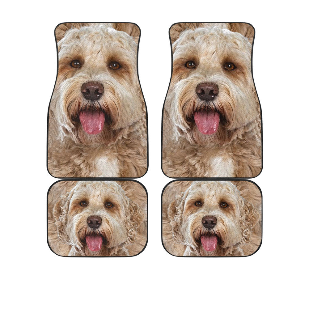 Labradoodle Funny Face Car Floor Mats 119