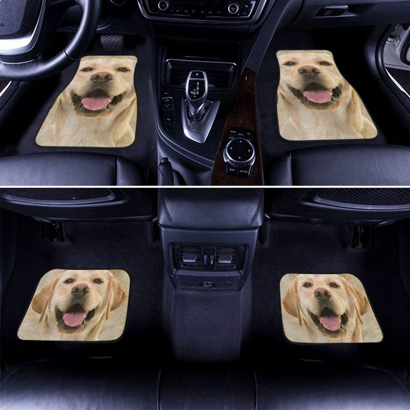 Labrador Retriever Funny Face Car Floor Mats 119