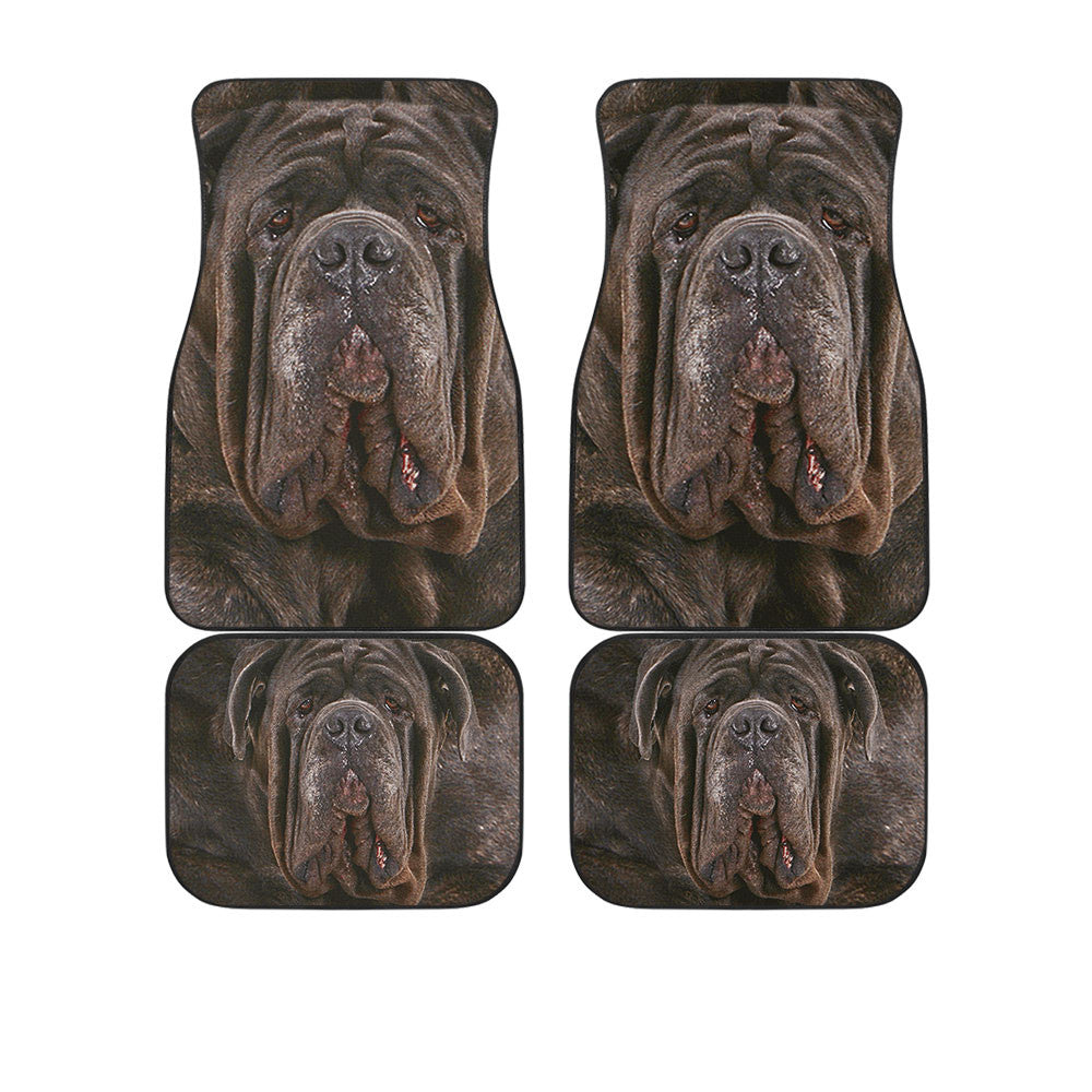 Neapolitan Mastiff Funny Face Car Floor Mats 119