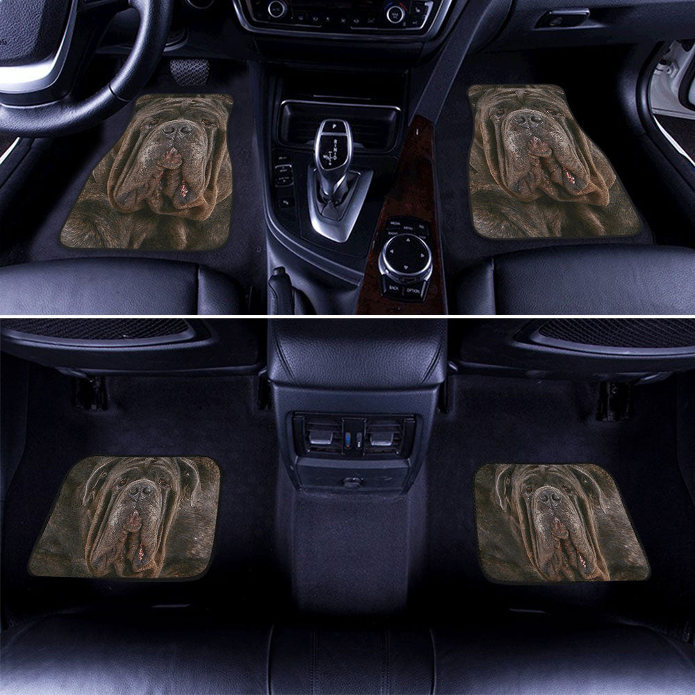 Neapolitan Mastiff Funny Face Car Floor Mats 119