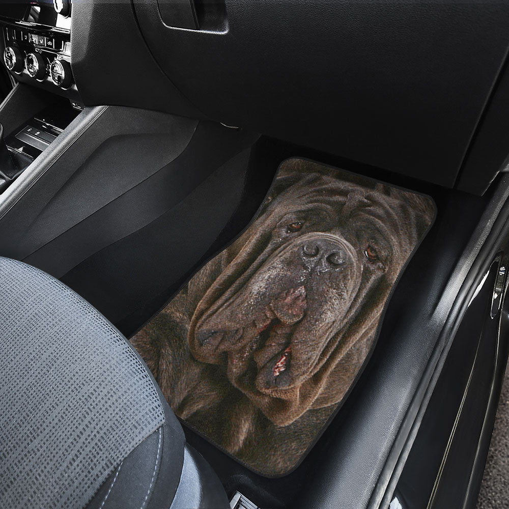 Neapolitan Mastiff Funny Face Car Floor Mats 119