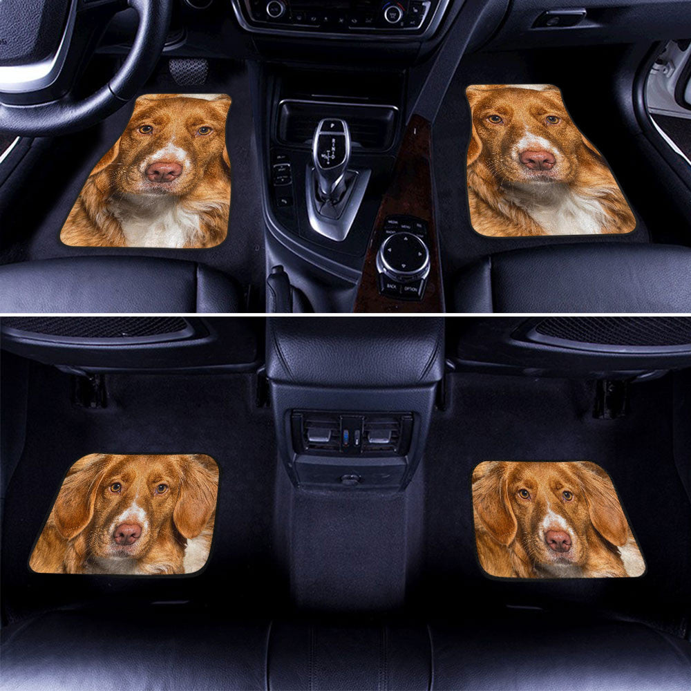Nova Scotia Duck Tolling Retriever Funny Face Car Floor Mats 119