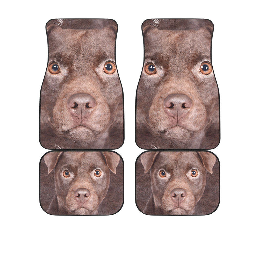 Patterdale Terrier Dog Funny Face Car Floor Mats 119