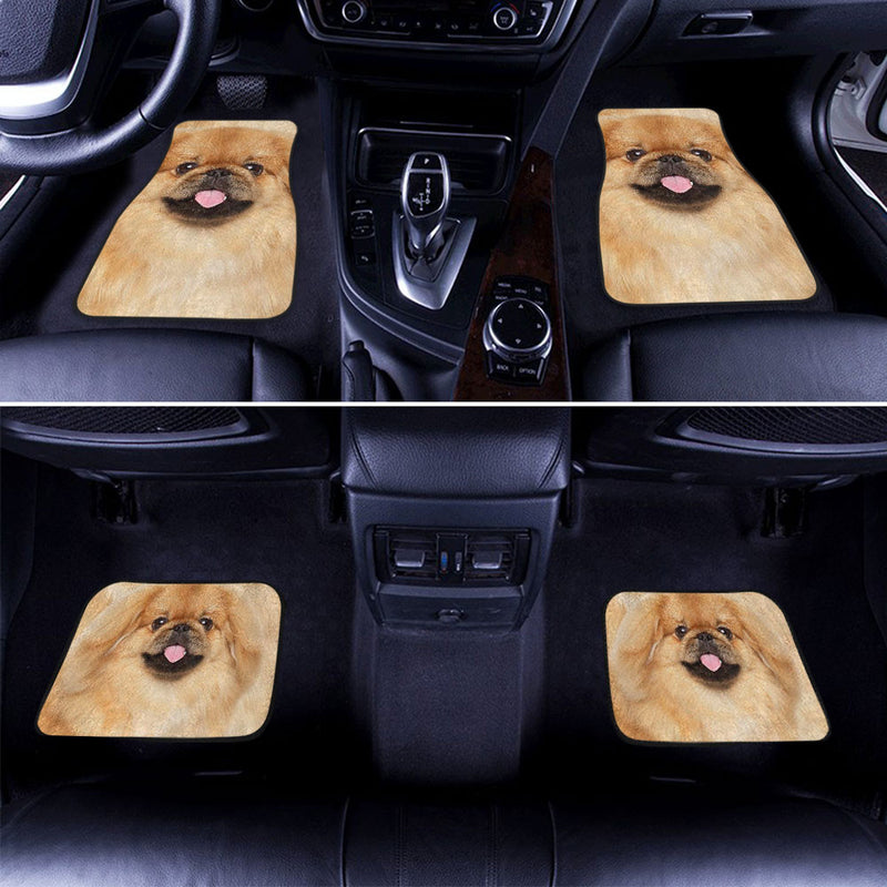 Pekingese Dog Funny Face Car Floor Mats 119