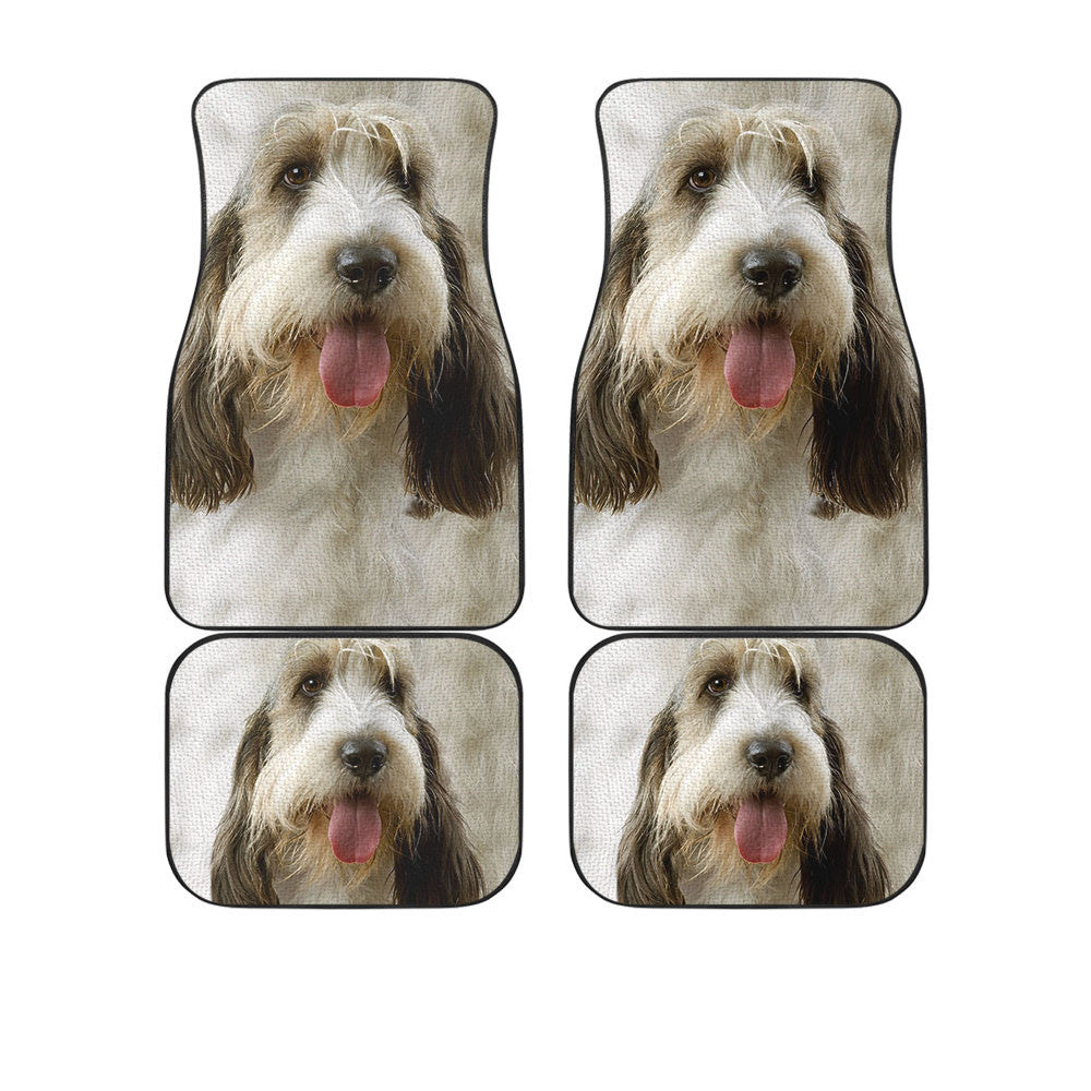 Petit Basset Griffon Vendeen Dog Funny Face Car Floor Mats 119