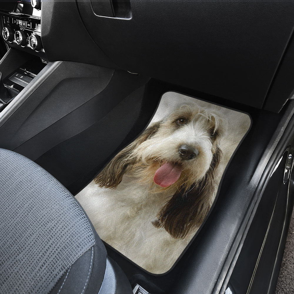 Petit Basset Griffon Vendeen Dog Funny Face Car Floor Mats 119