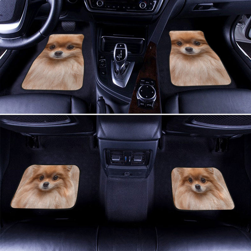 Pomeranian Dog Funny Face Car Floor Mats 119