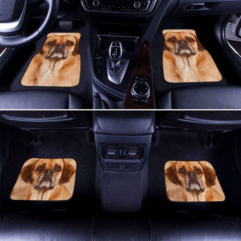 Puggle Dog Funny Face Car Floor Mats 119