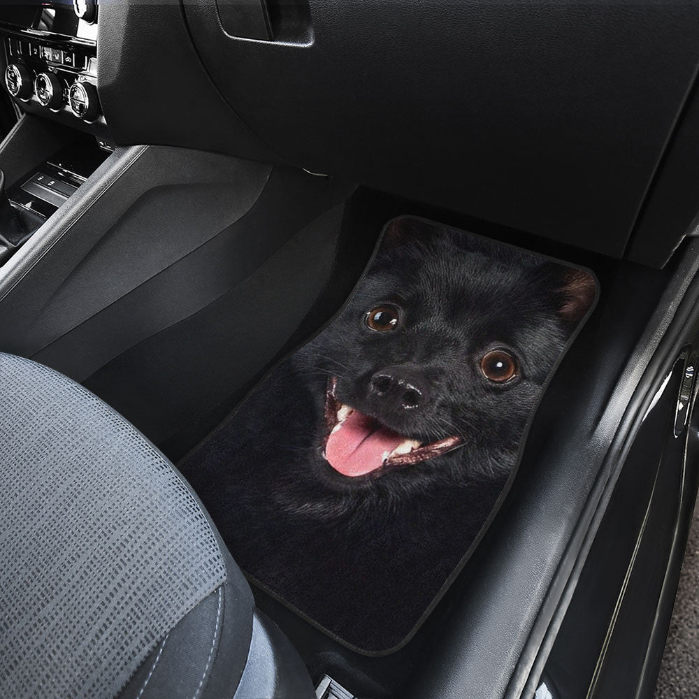 Schipperke Funny Face Car Floor Mats 119