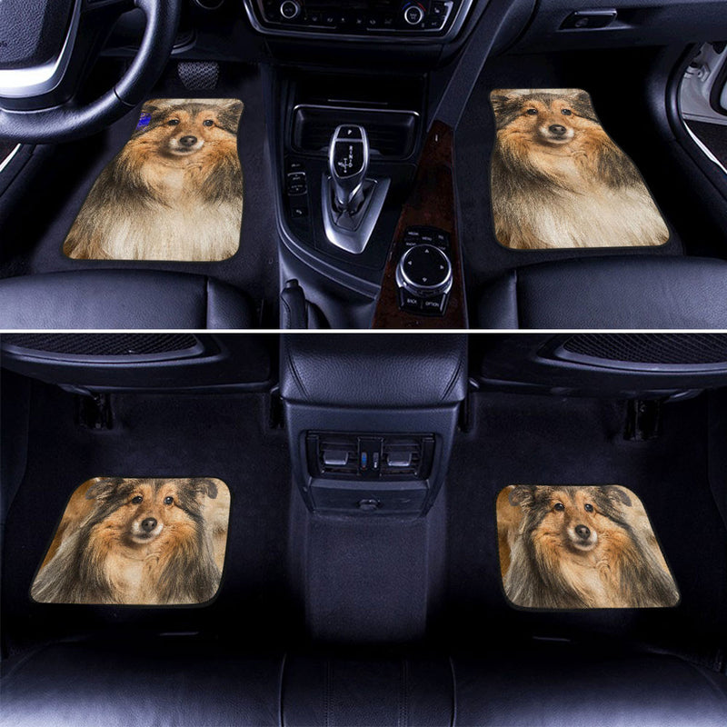 Shetland Sheepdog Funny Face Car Floor Mats 119