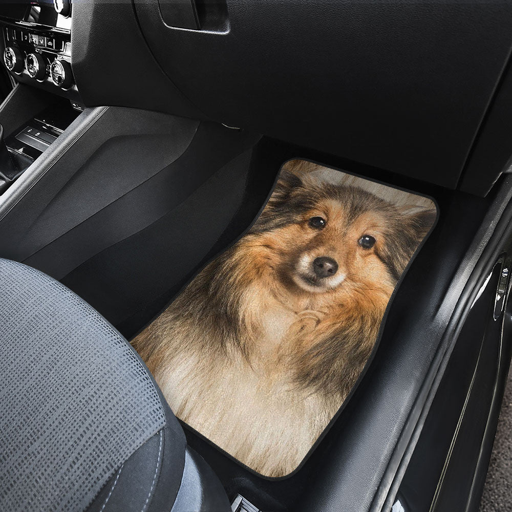 Shetland Sheepdog Funny Face Car Floor Mats 119