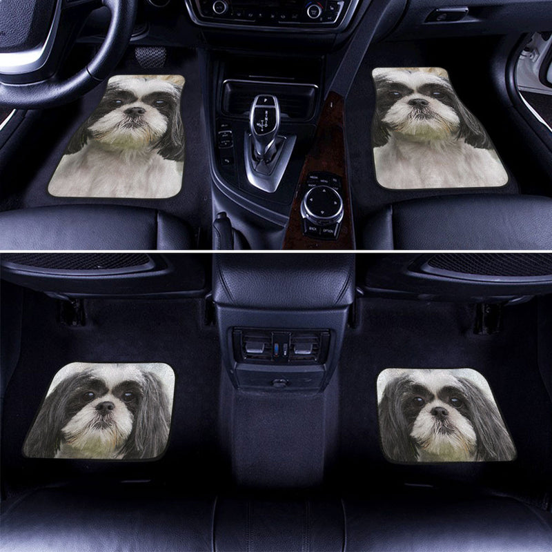 Shih Tzu Funny Face Car Floor Mats 119