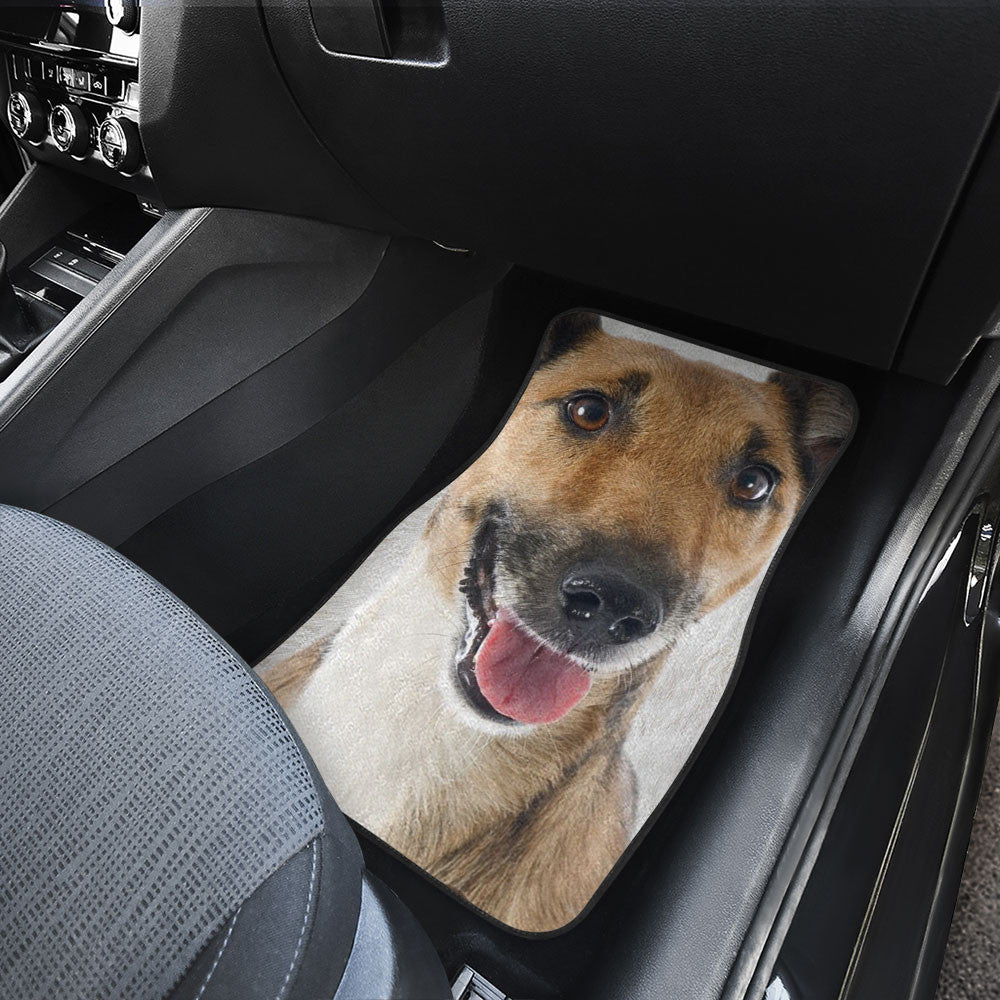 Smooth Fox Terrier Funny Face Car Floor Mats 119