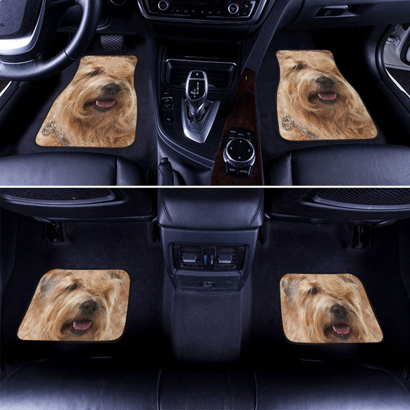 Soft-coated Wheaten Terrier Funny Face Car Floor Mats 119