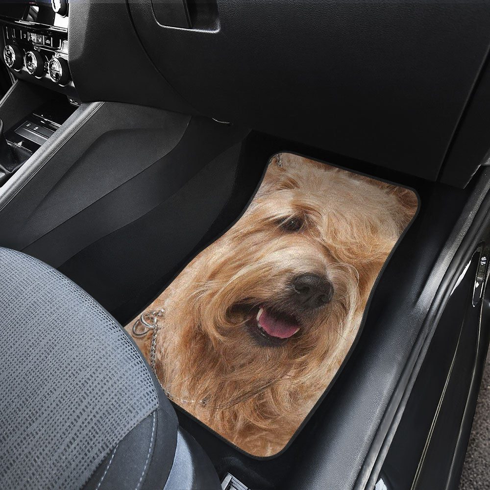 Soft-coated Wheaten Terrier Funny Face Car Floor Mats 119