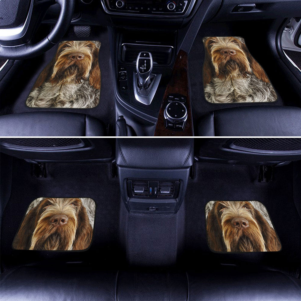 Spinone Italiano Funny Face Car Floor Mats 119