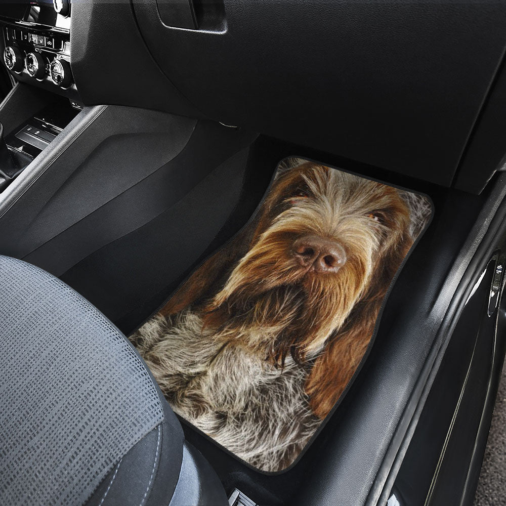 Spinone Italiano Funny Face Car Floor Mats 119
